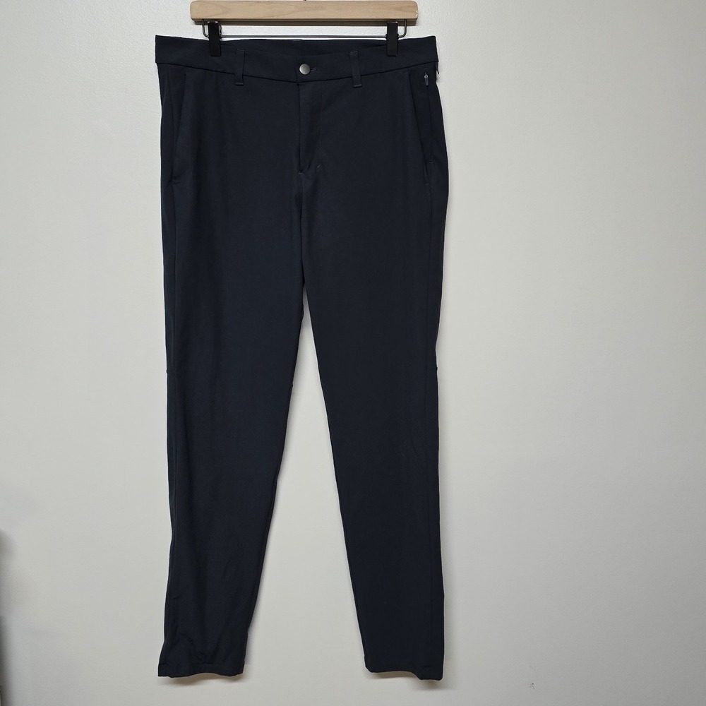 Lululemon Men's Commission Pant Slim 34" L LM5974S OBSI Dark Gray Size 34